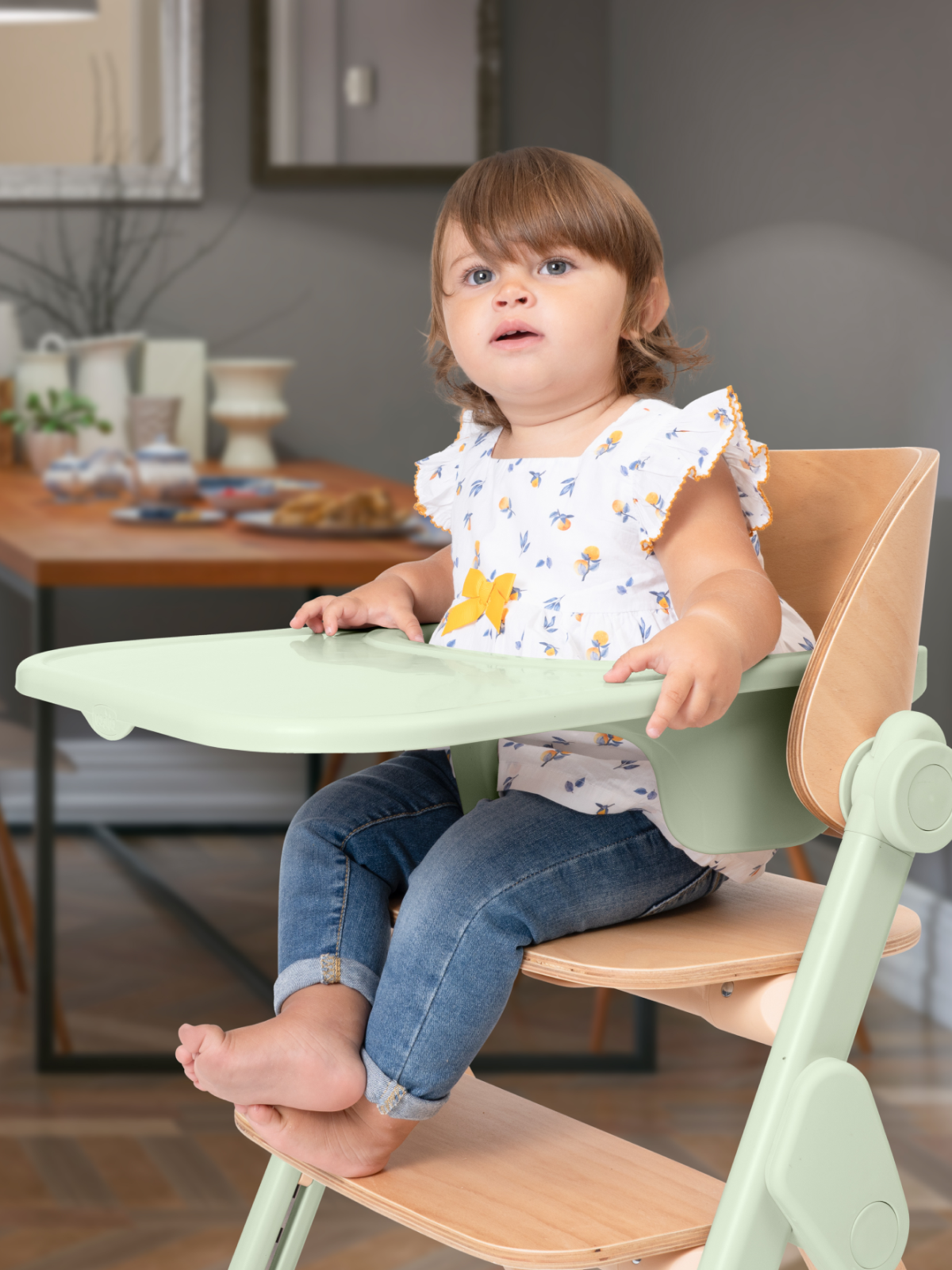 Стульчик для кормления Chicco Meraviglia Olive зеленый - фото 12