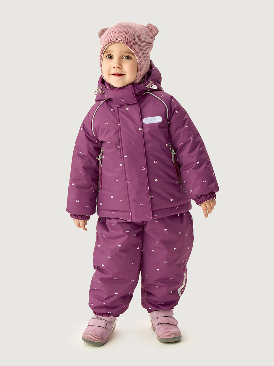 Костюм NIKASTYLE 7з0426 брусника - фото 1