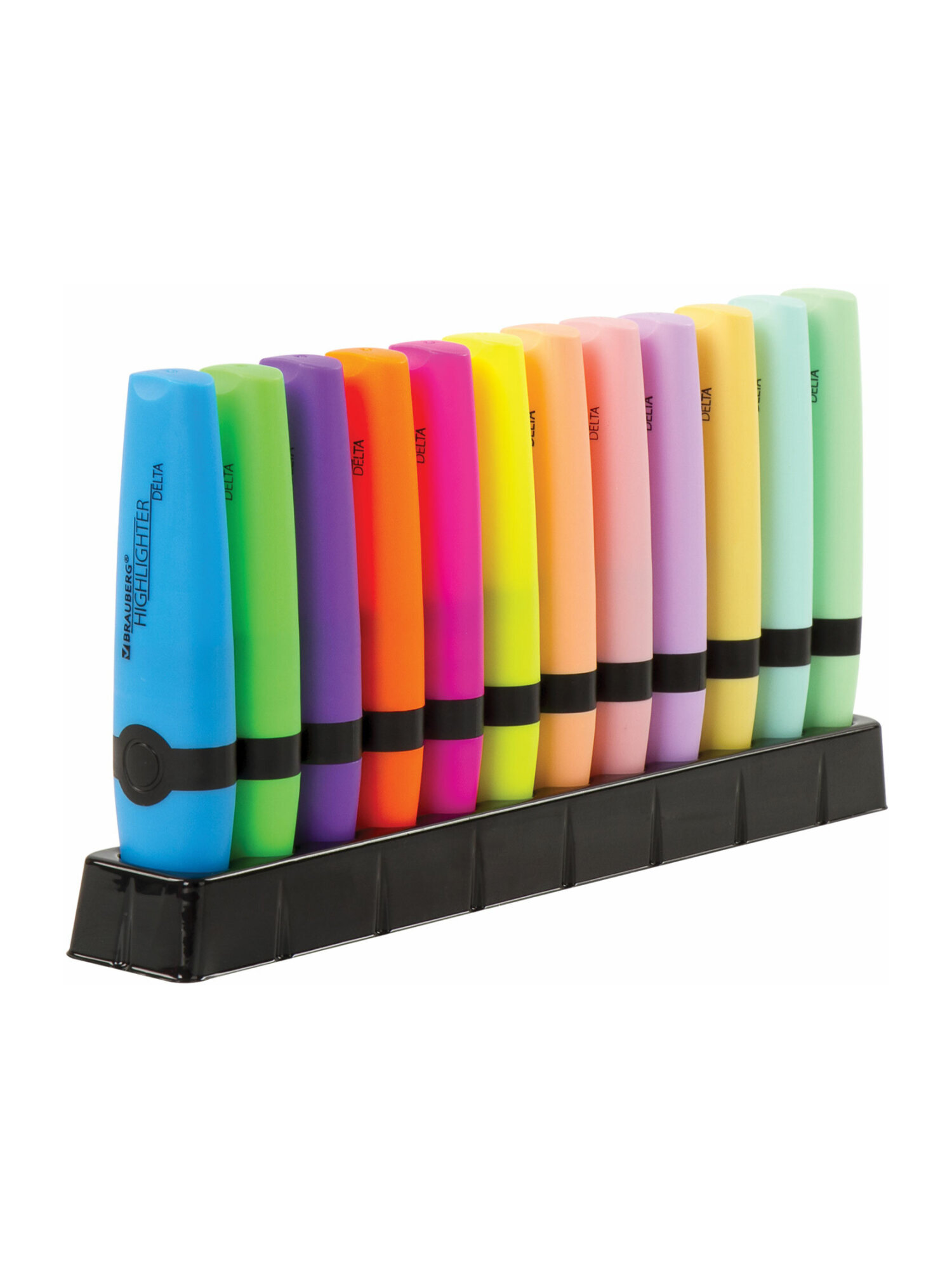 Текстовыделители Brauberg 12 шт. - фото 17