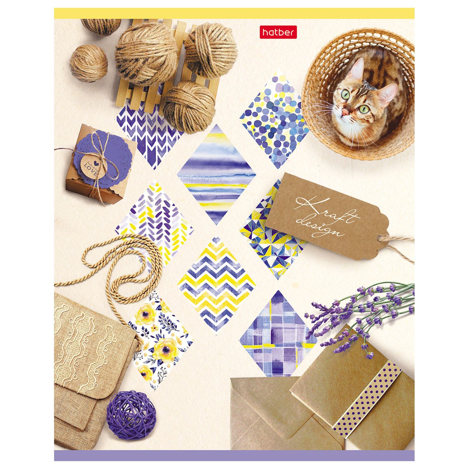 Общая тетрадь Hatber клетка 48 лист. в ассортименте - фото 5