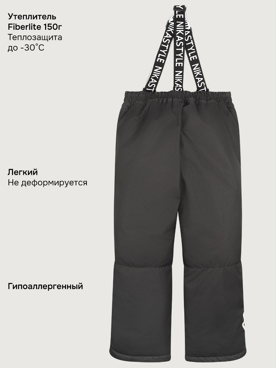 Брюки NIKASTYLE +2з6125 черный - фото 4