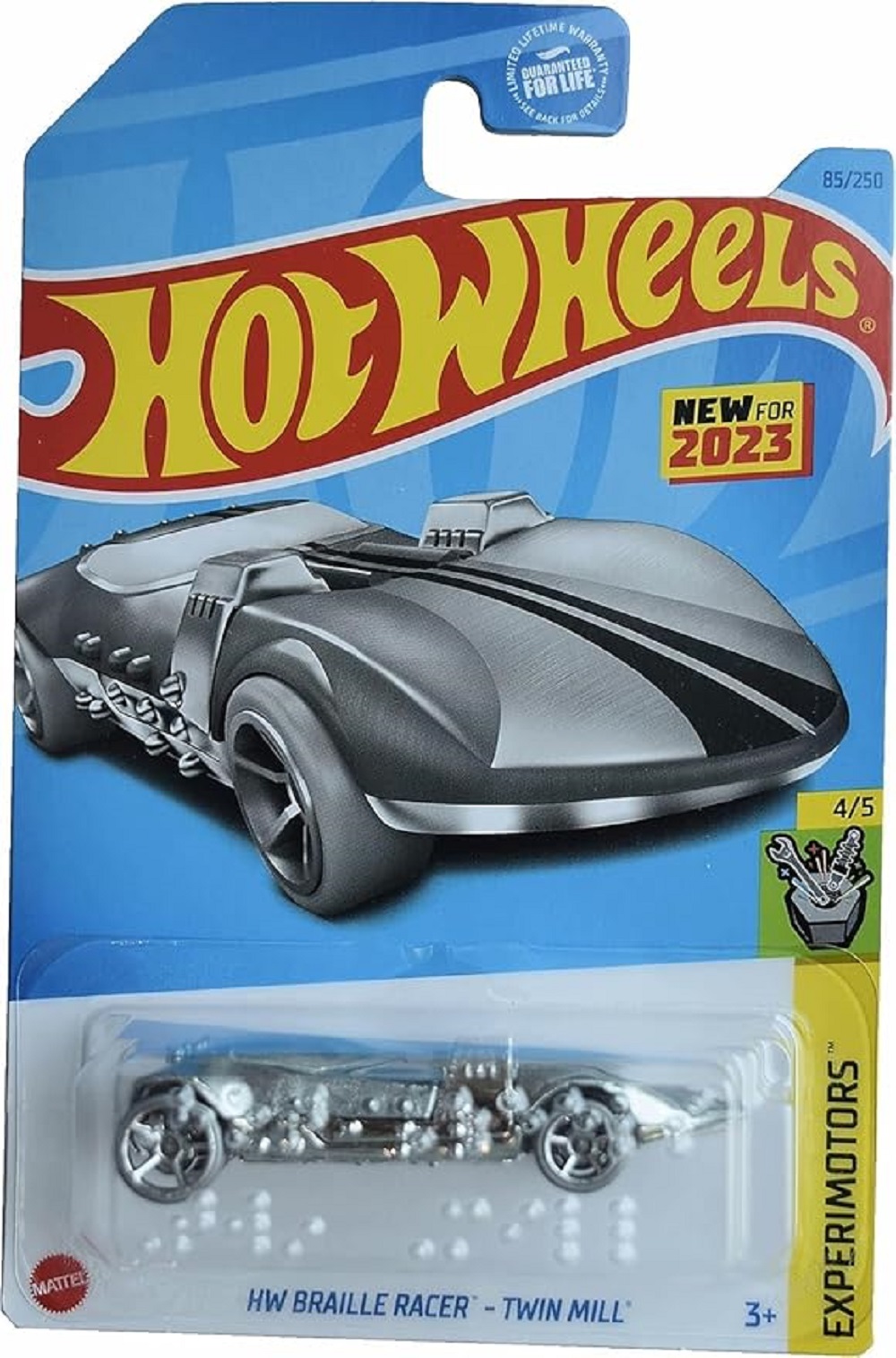 Болид Hot Wheels Twin Mill 1:64 62858 - фото 1