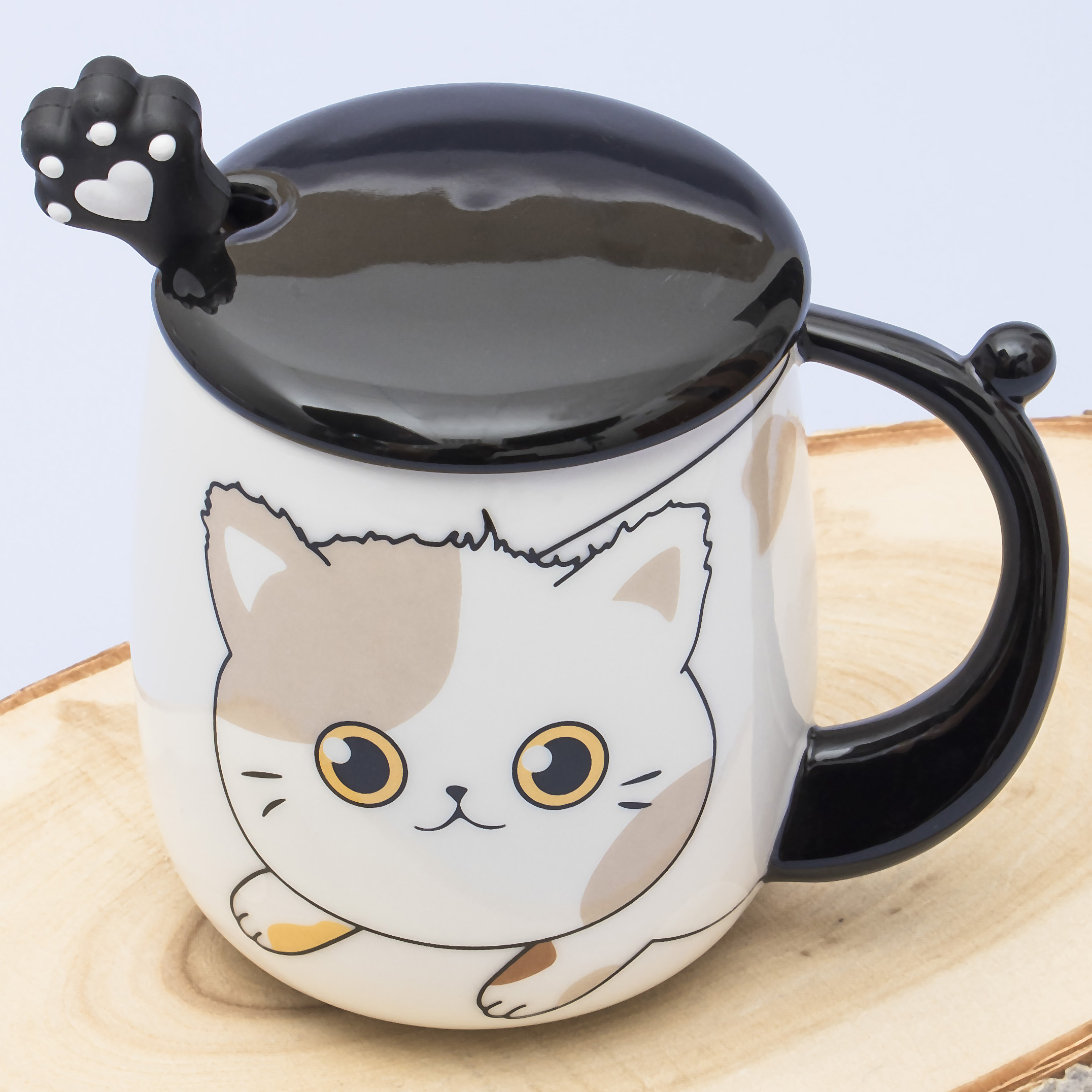 Кружка ЭВРИКА Котик довольный №2 - фото 2