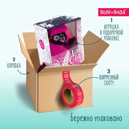 Мягкая игрушка BUDI BASA Лори Колори Джу мятный 30 см LR30-02