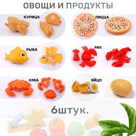 Игрушка TIPTOPOLIS продукты 24 предм.