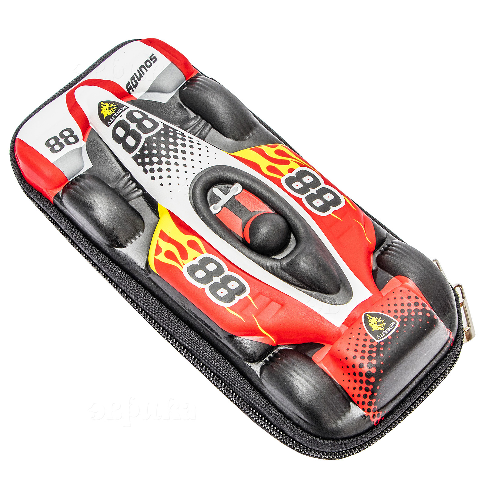 Пенал футляр ЭВРИКА Гоночная машина Формула 1 - фото 5