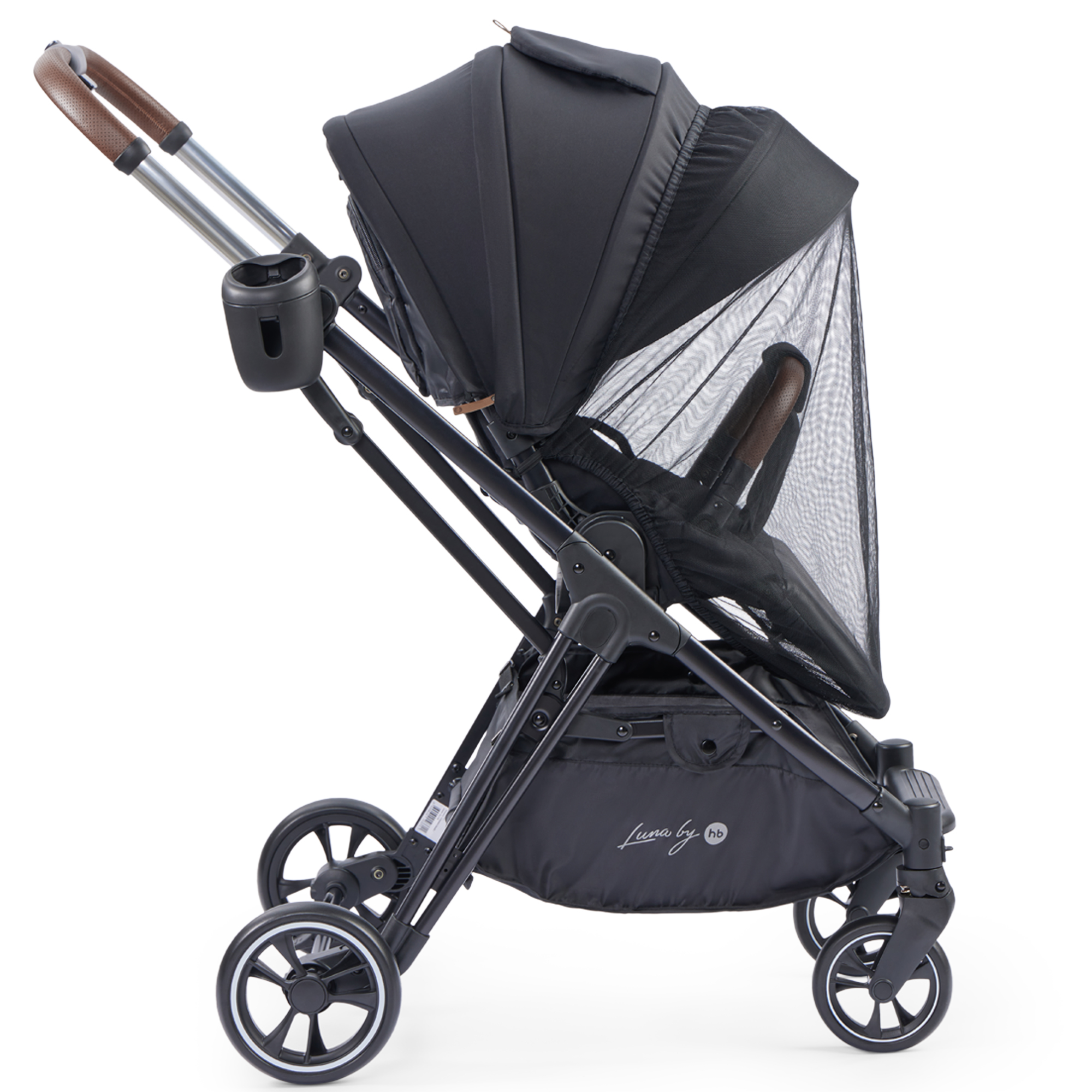 Коляска прогулочная Happy Baby Luna черный - фото 23