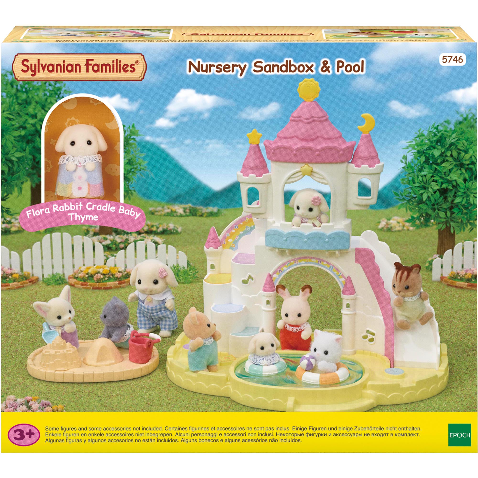 Игровой набор Sylvanian Families Детская песочница и бассейн - фото 8