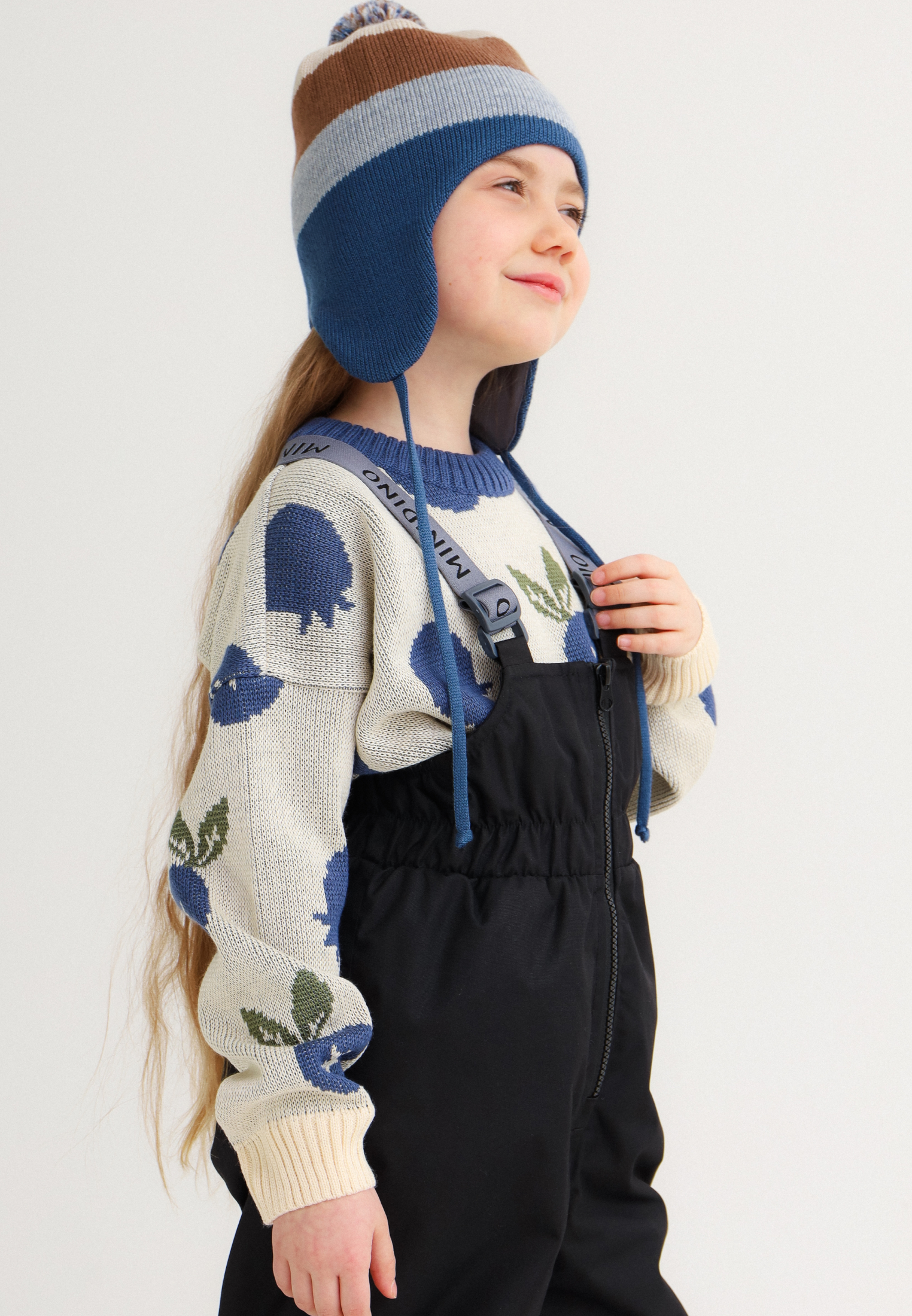 Полукомбинезон MINIDINO MDD1-IM001/0Полукомбинезон демисезонный черный - фото 6