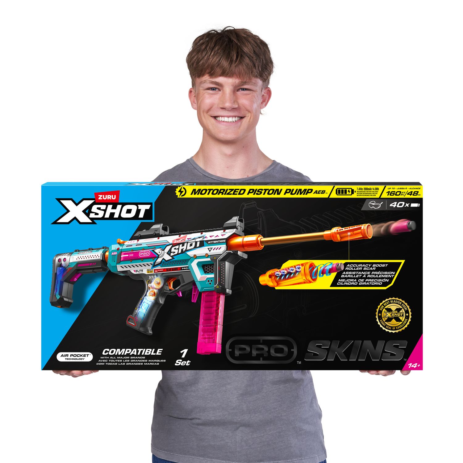 Бластер Zuru XSHOT  с моторизованным бластером - фото 9