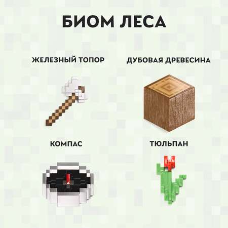 Игровой набор Minecraft Сундук Биом Лес
