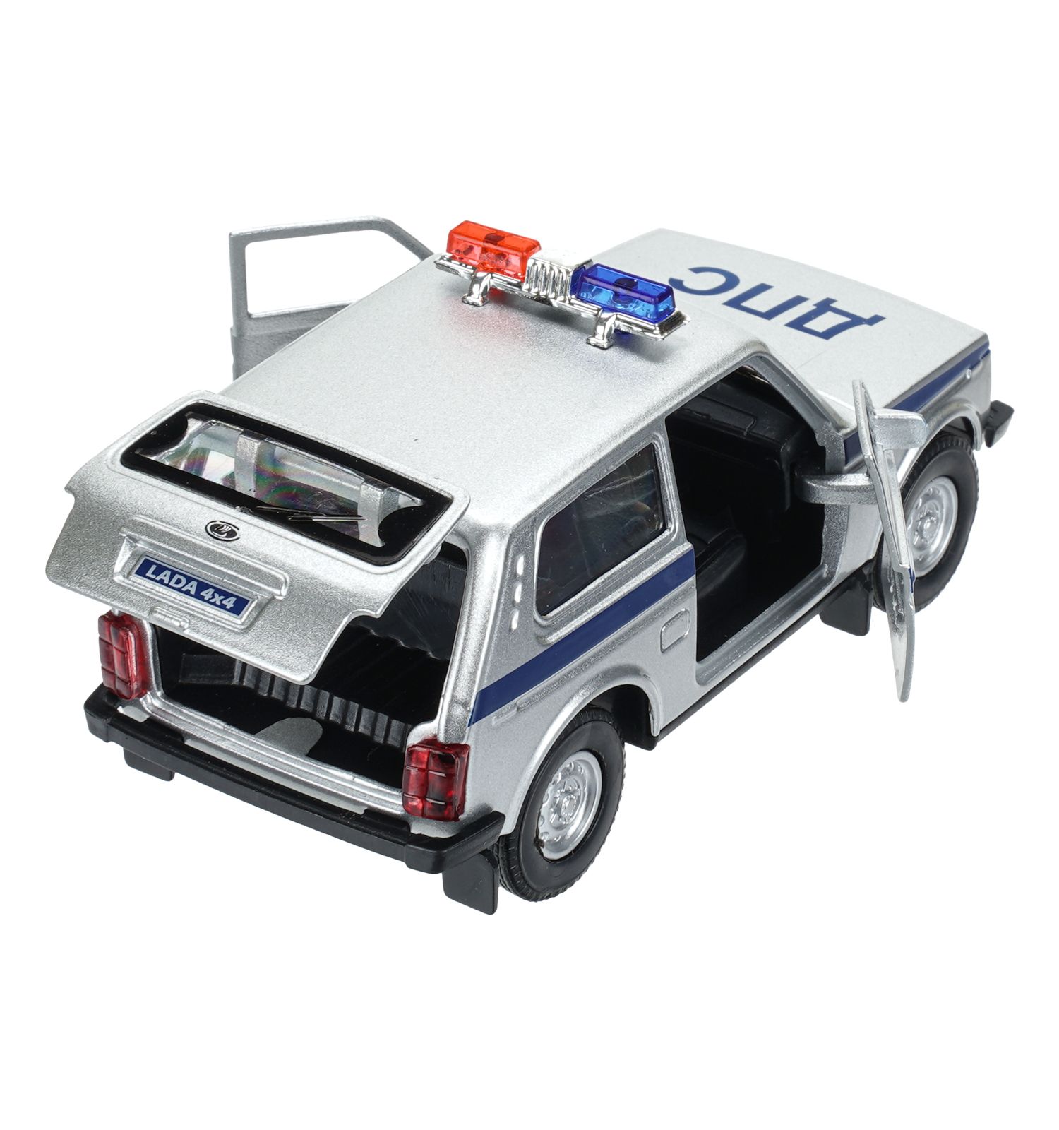 Полицейская машина Технопарк LADA 4x4 410648 - фото 5