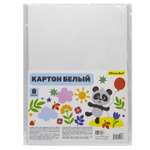 Белый картон Silwerhof 8 лист.