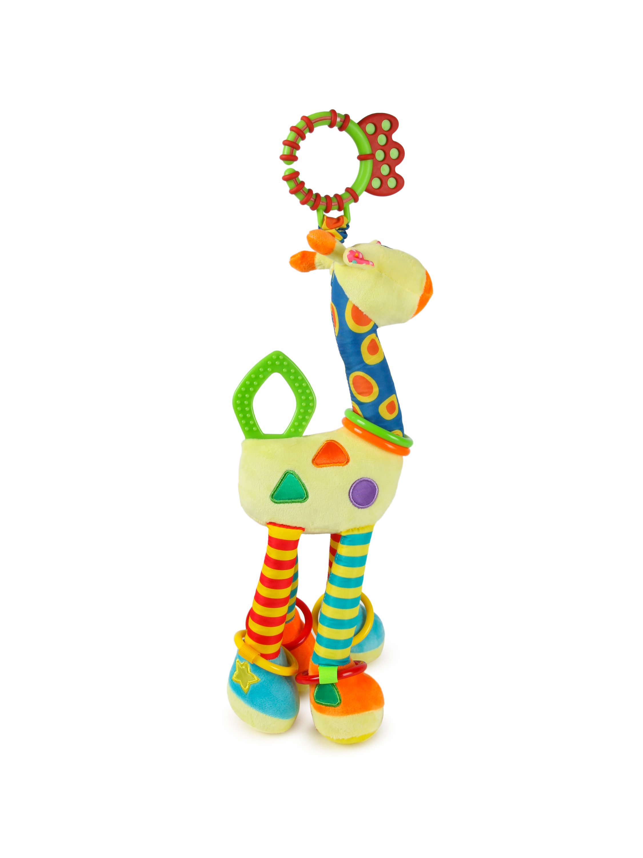 Игрушка BabyGo погремушка Жираф - фото 6