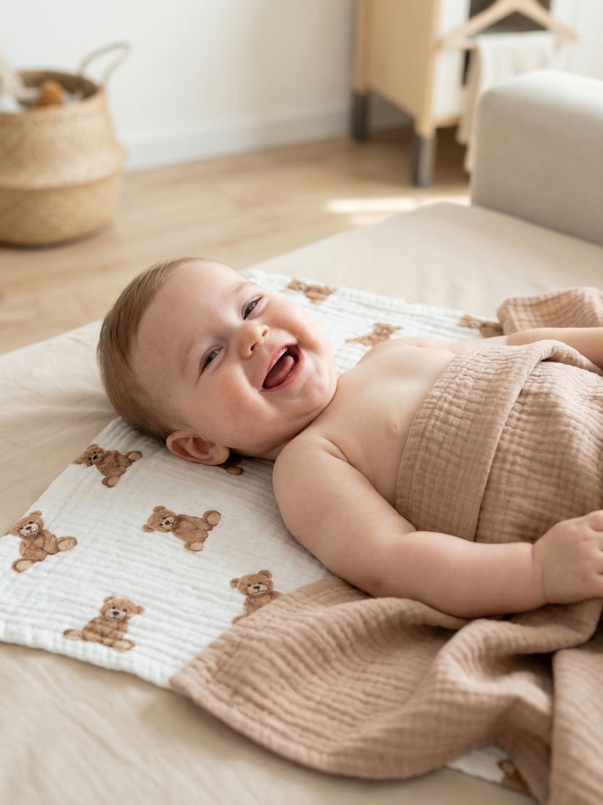 Пелёнка Loo-Loo пеленка муслин 100х135 см 2 шт. - фото 7