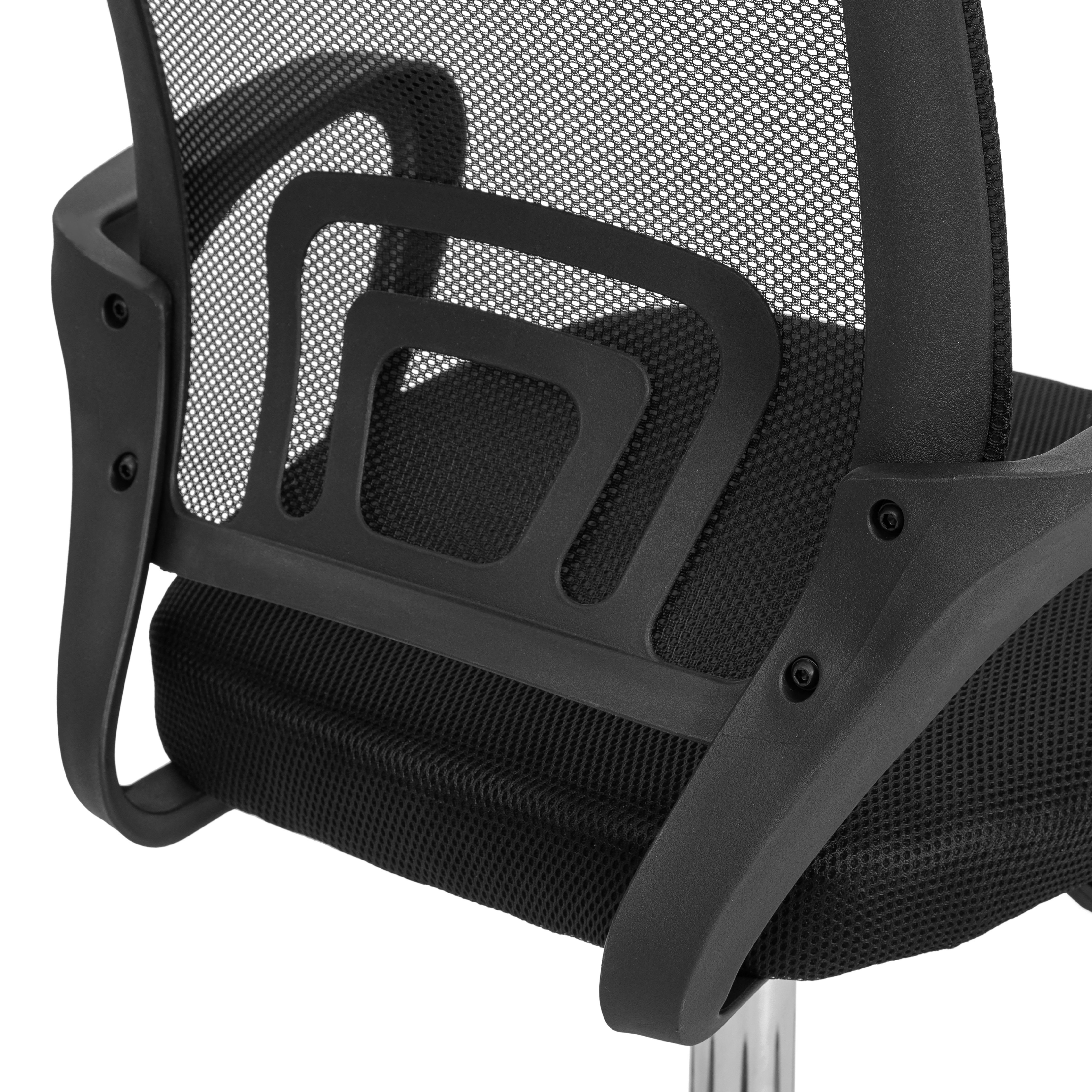 Компьютерное кресло TETCHAIR БМ-520M ткань черный хром - фото 12