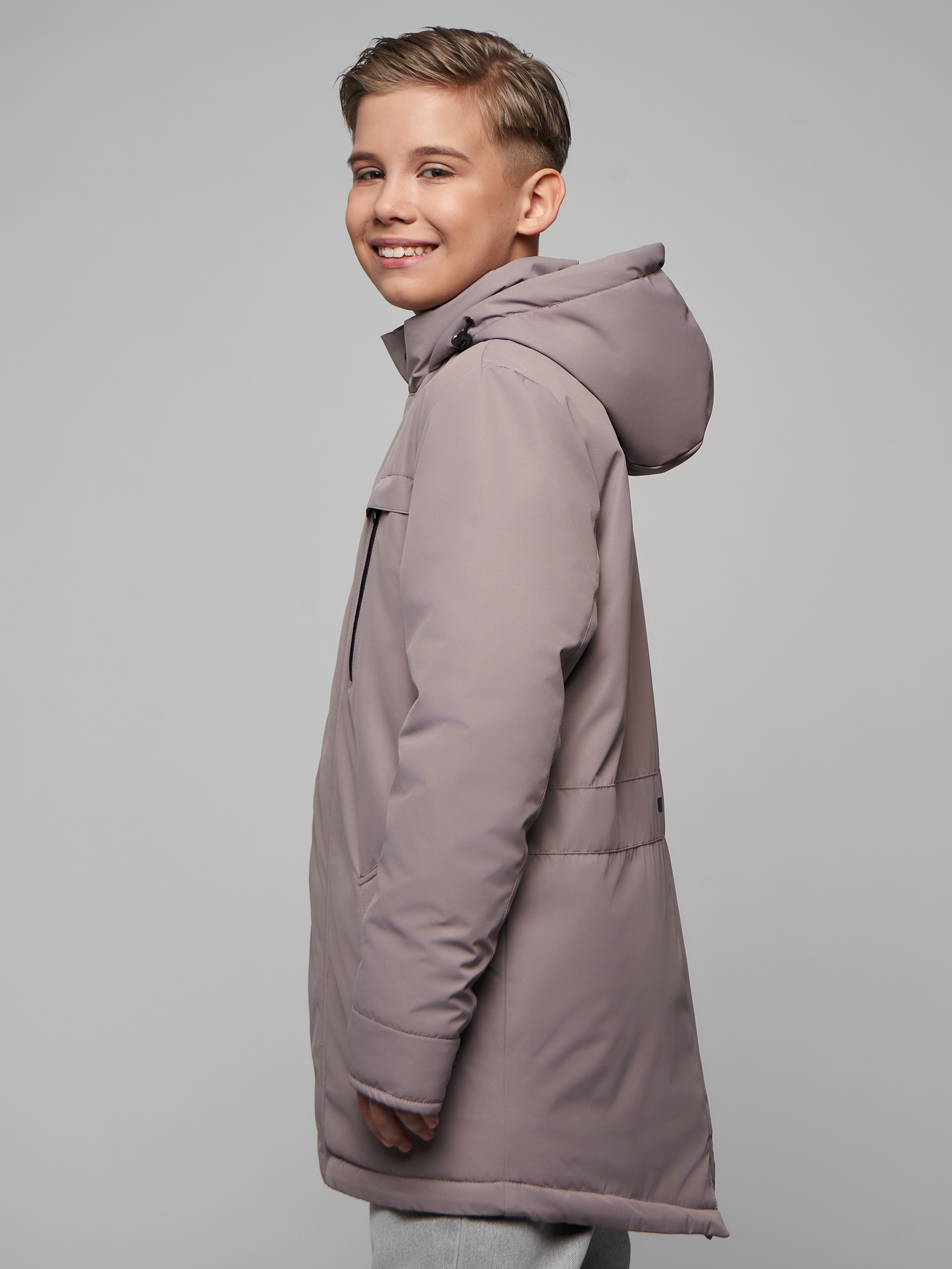 Парка RODOS М-305/бежевый - фото 3