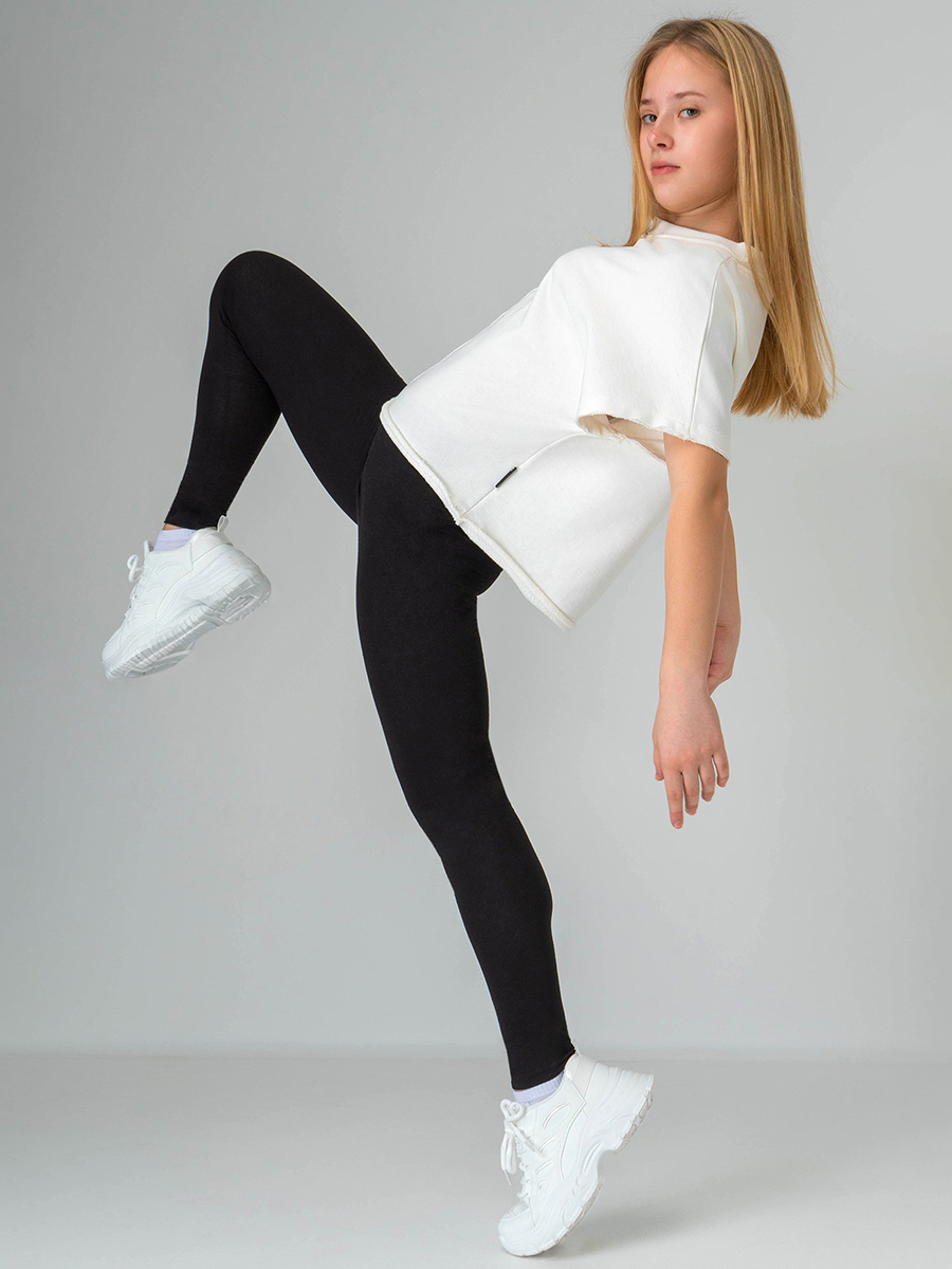 Леггинсы HappyFox HF001172черный - фото 2