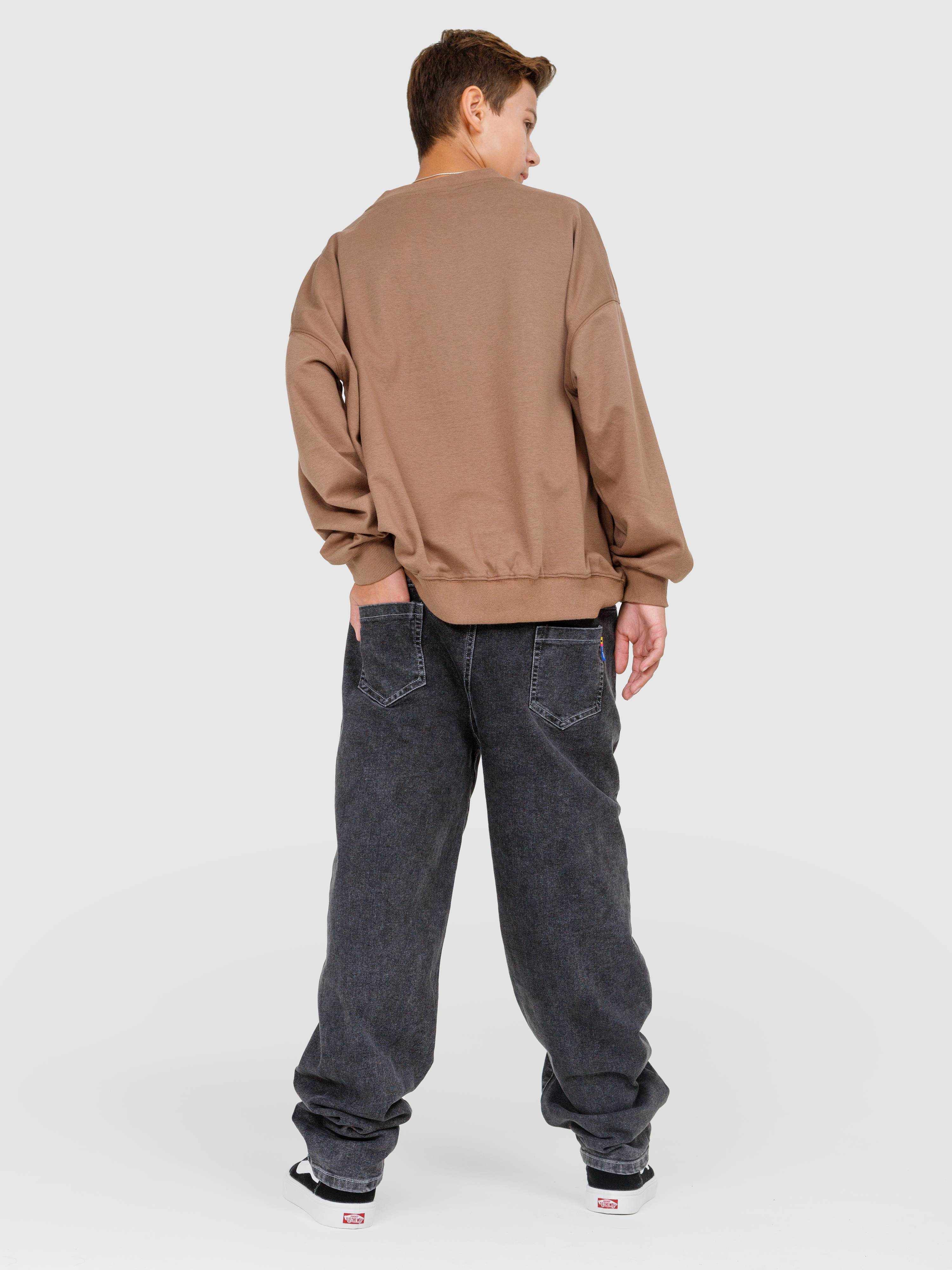 Джинсы-багги СИНИЙ МИР WM5515-F63 - фото 7