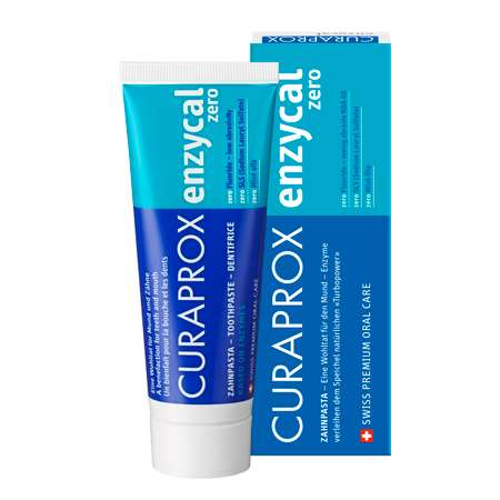 Зубная паста Curaprox без фтора без отдушки
