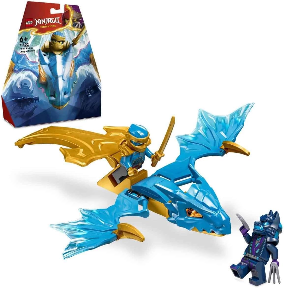Конструктор LEGO NINJAGO Удар восходящего дракона Ная 26 дет. - фото 1