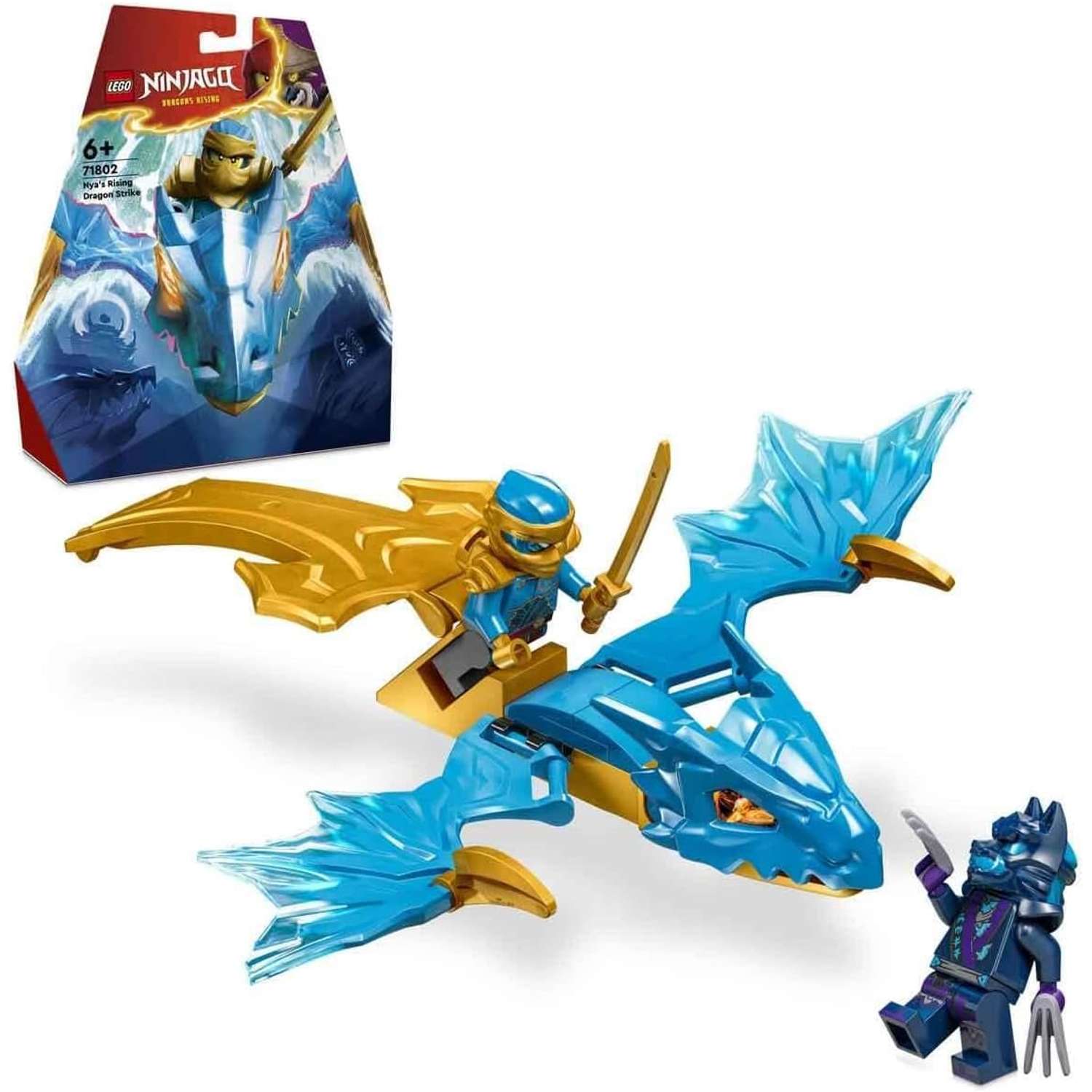 Конструктор LEGO NINJAGO Удар восходящего дракона Ная 26 дет. - фото 1