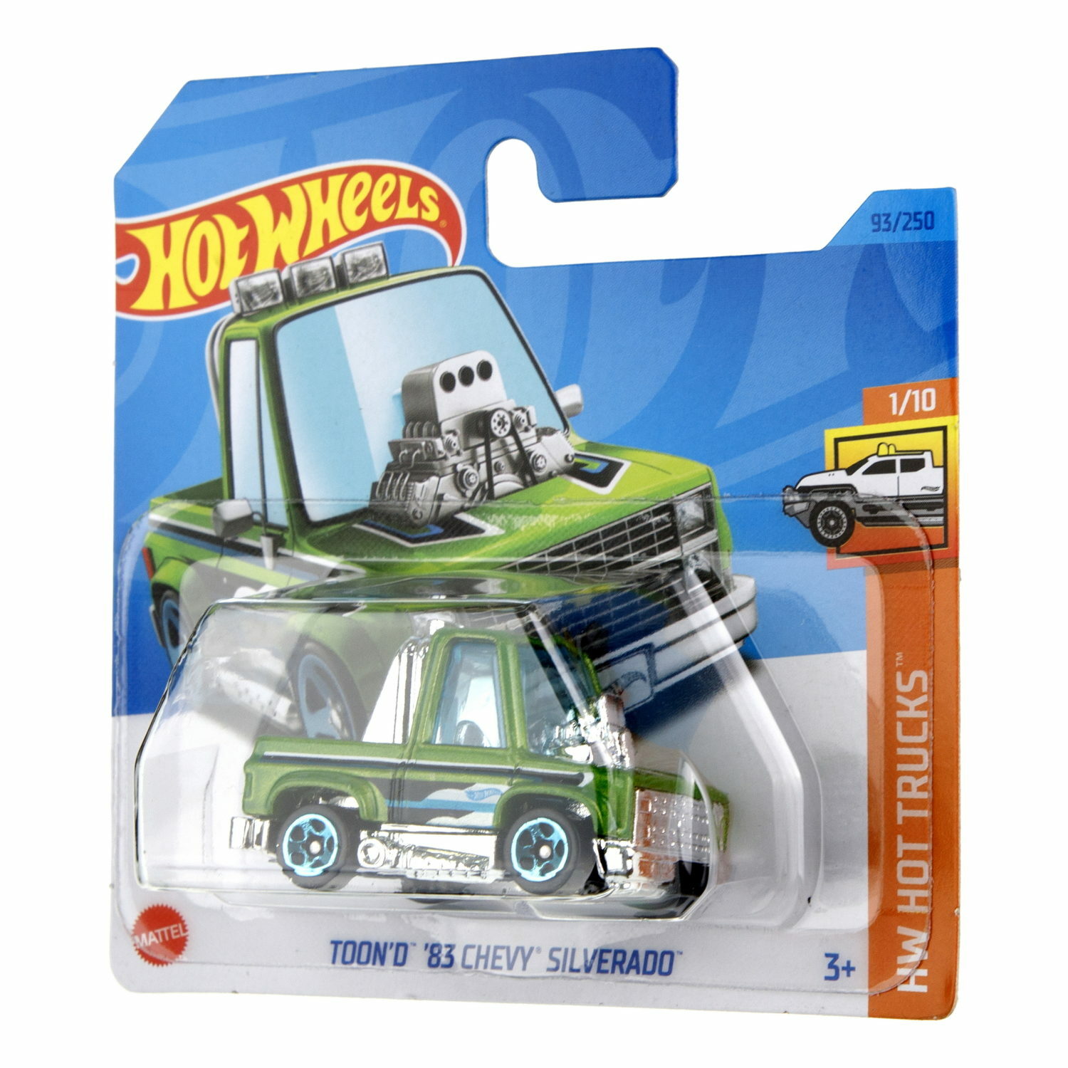 Автомобиль Hot Wheels Toond 83 Chevy Silverado 5785-1 - фото 7