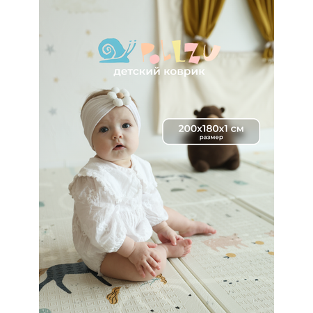 Детский складной коврик Pollzu Ферма 180 x 200 см