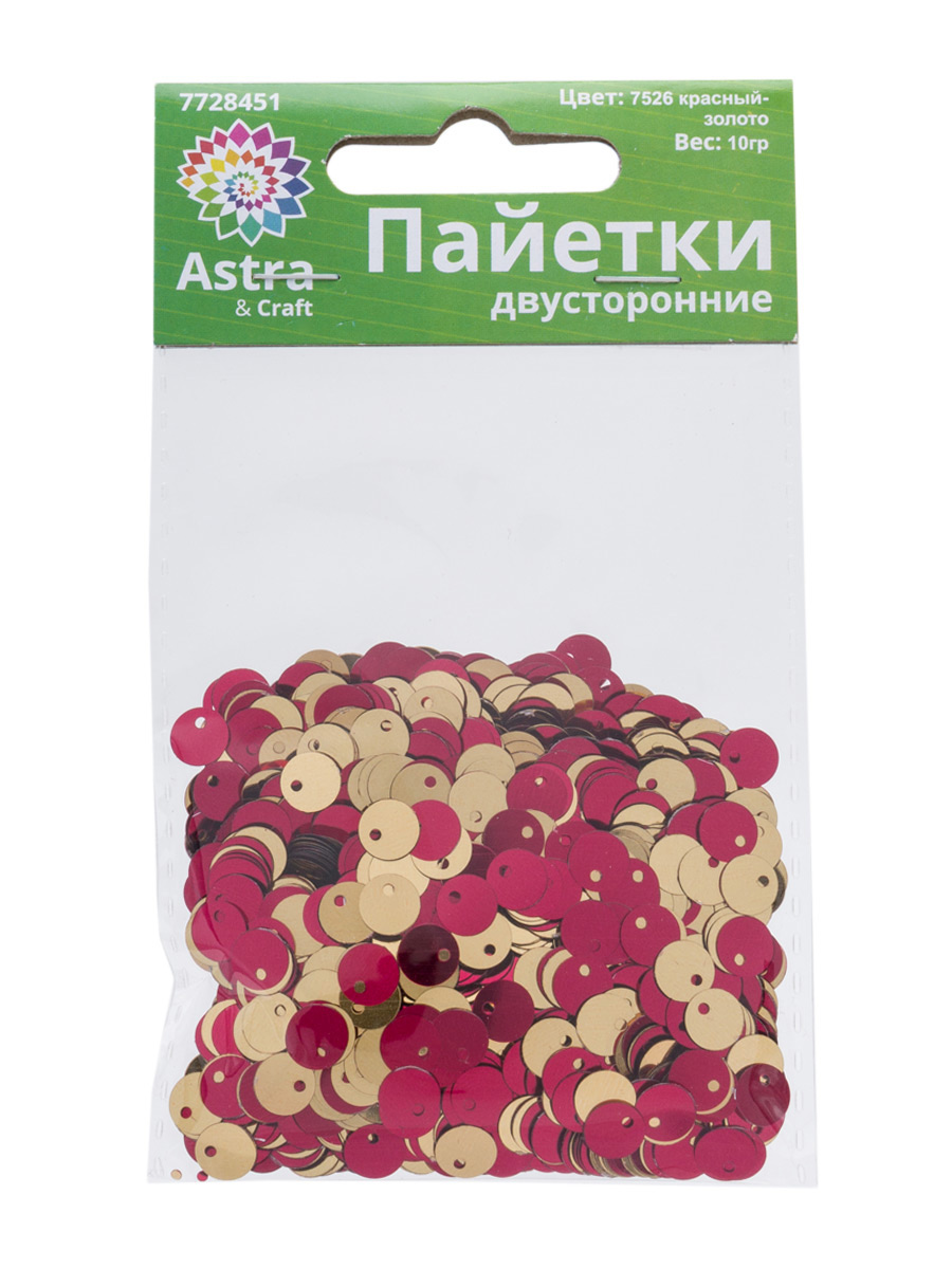 Набор для творчества Astra Craft бисер Пайетки - фото 7