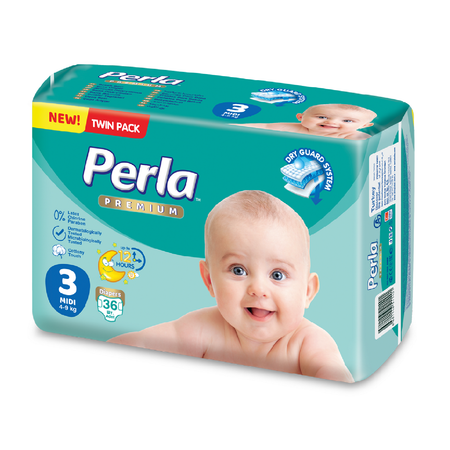 Подгузники Perla 3 36 шт.