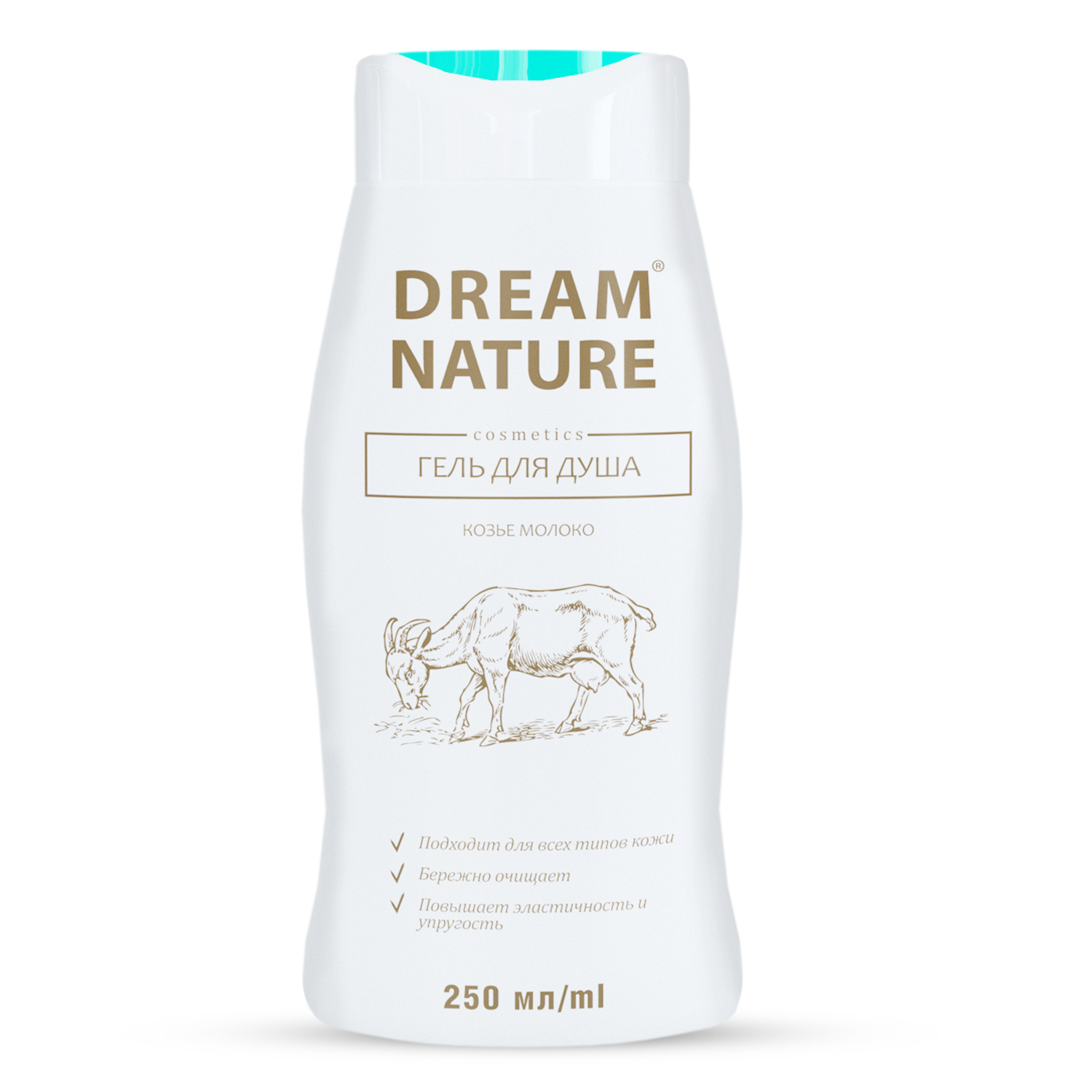 Гель Dream Nature с козьим молоком 250 мл 1 шт. - фото 1