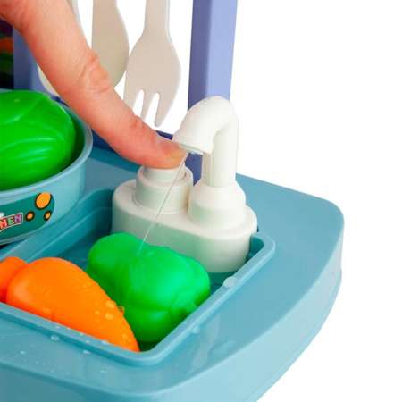Игрушечная кухня SHARKTOYS с аксессуарами: 43 шт.
