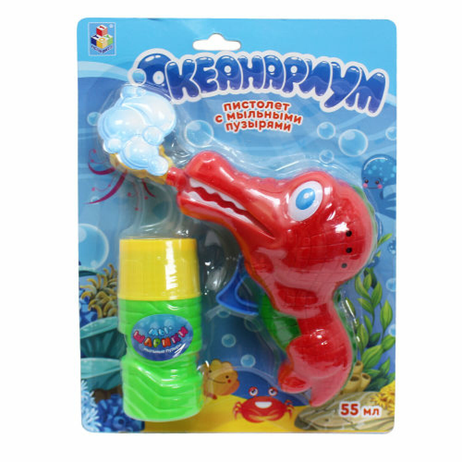 Пистолет для выдувания 1TOY Крокодил - фото 2