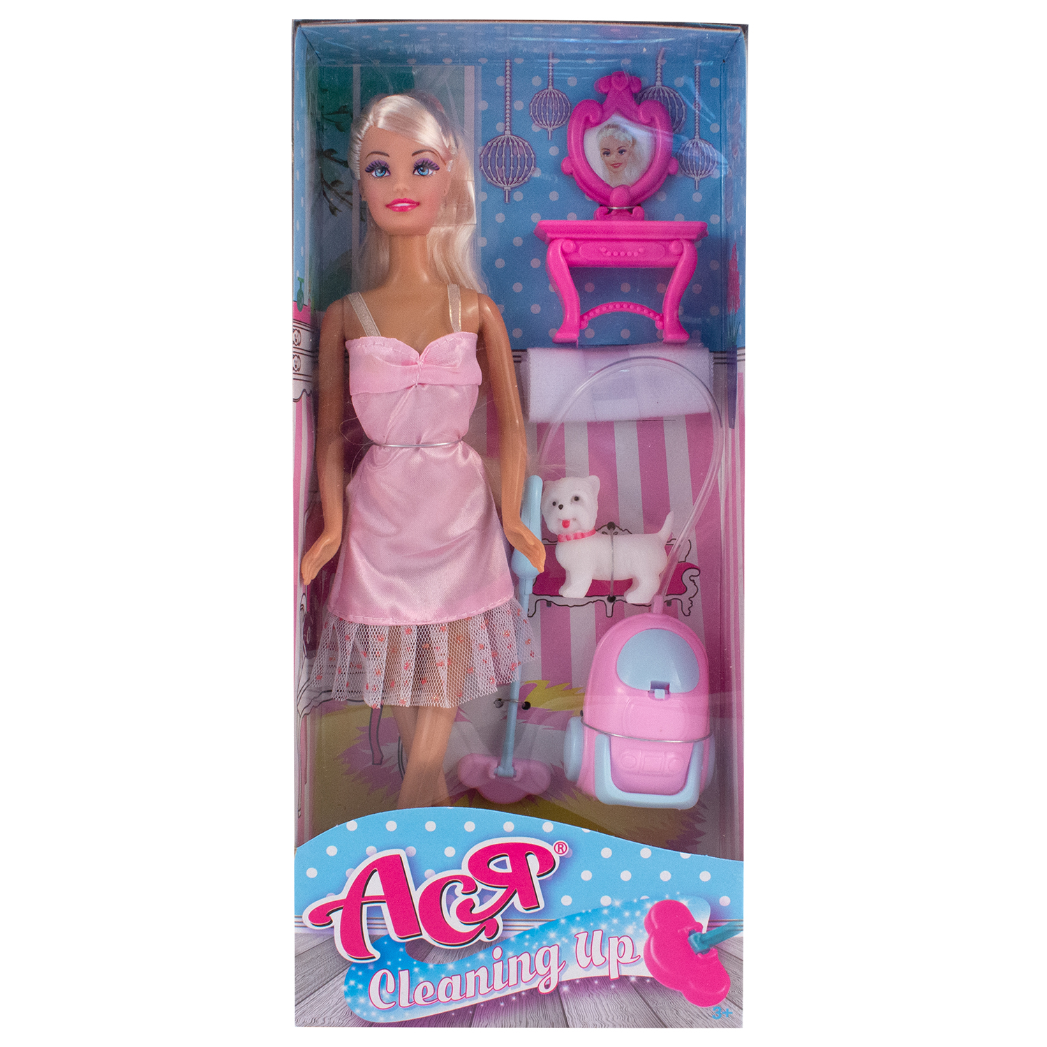 Кукла модельная ToysLab Ася уборка 35081 - фото 1