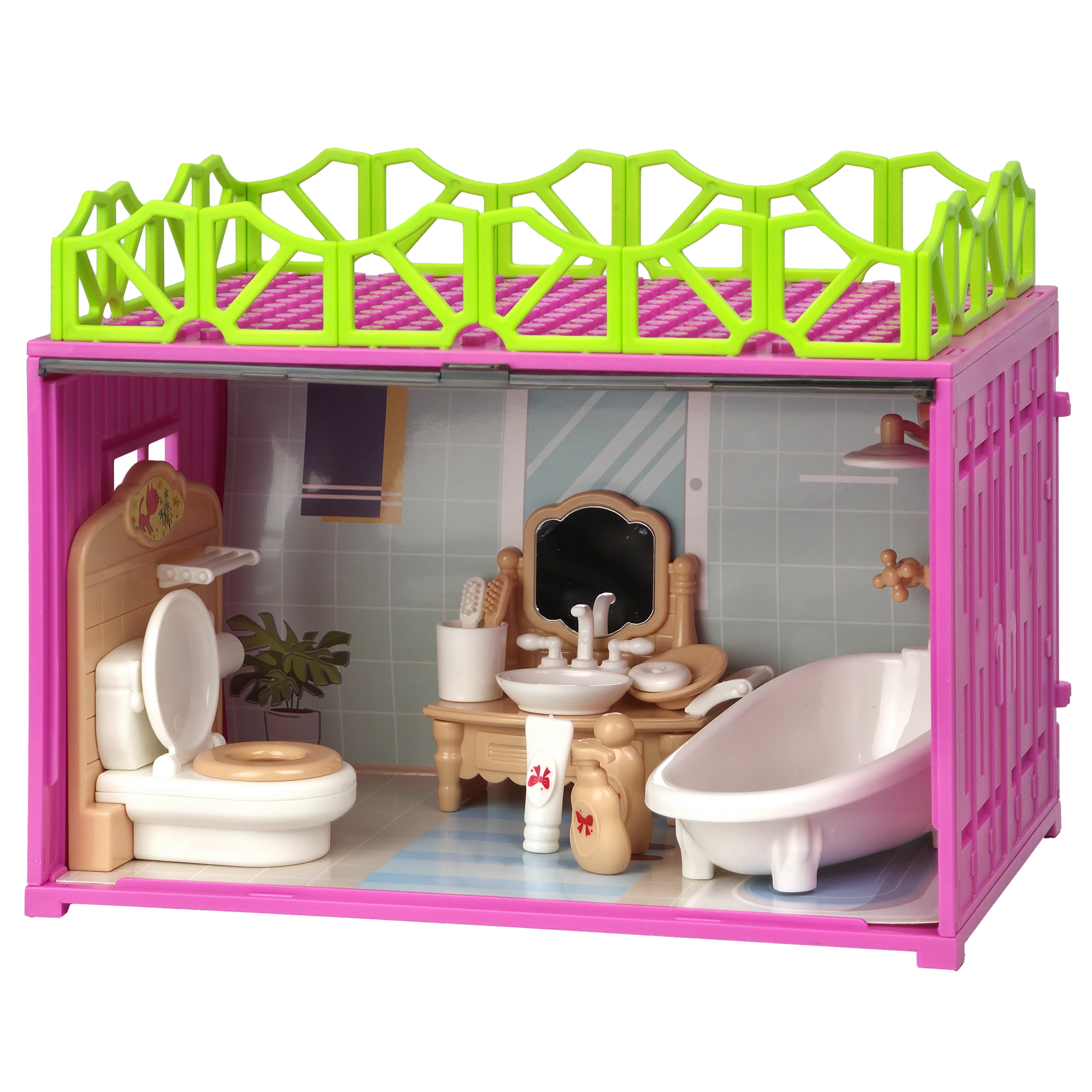 Домик для кукол 1TOY с мебелью Т26707 - фото 11