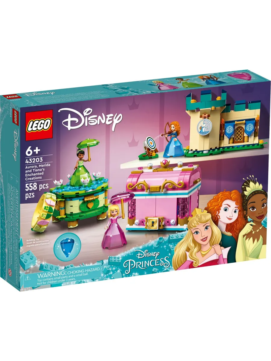 Конструктор LEGO Disney Princess Волшебные творения 558 дет. - фото 1