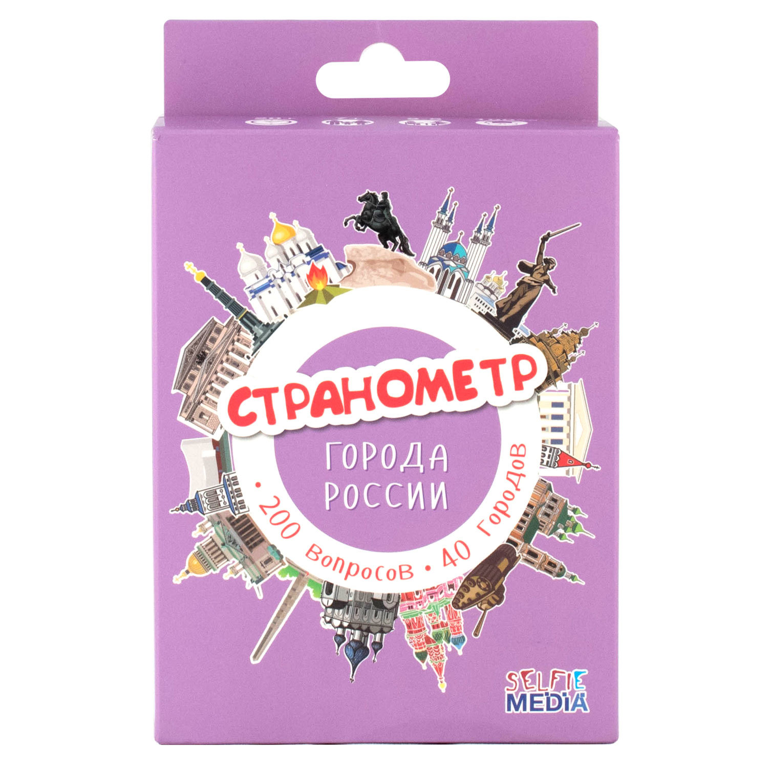 Игра настольная Selfie media Странометр 44406 - фото 1