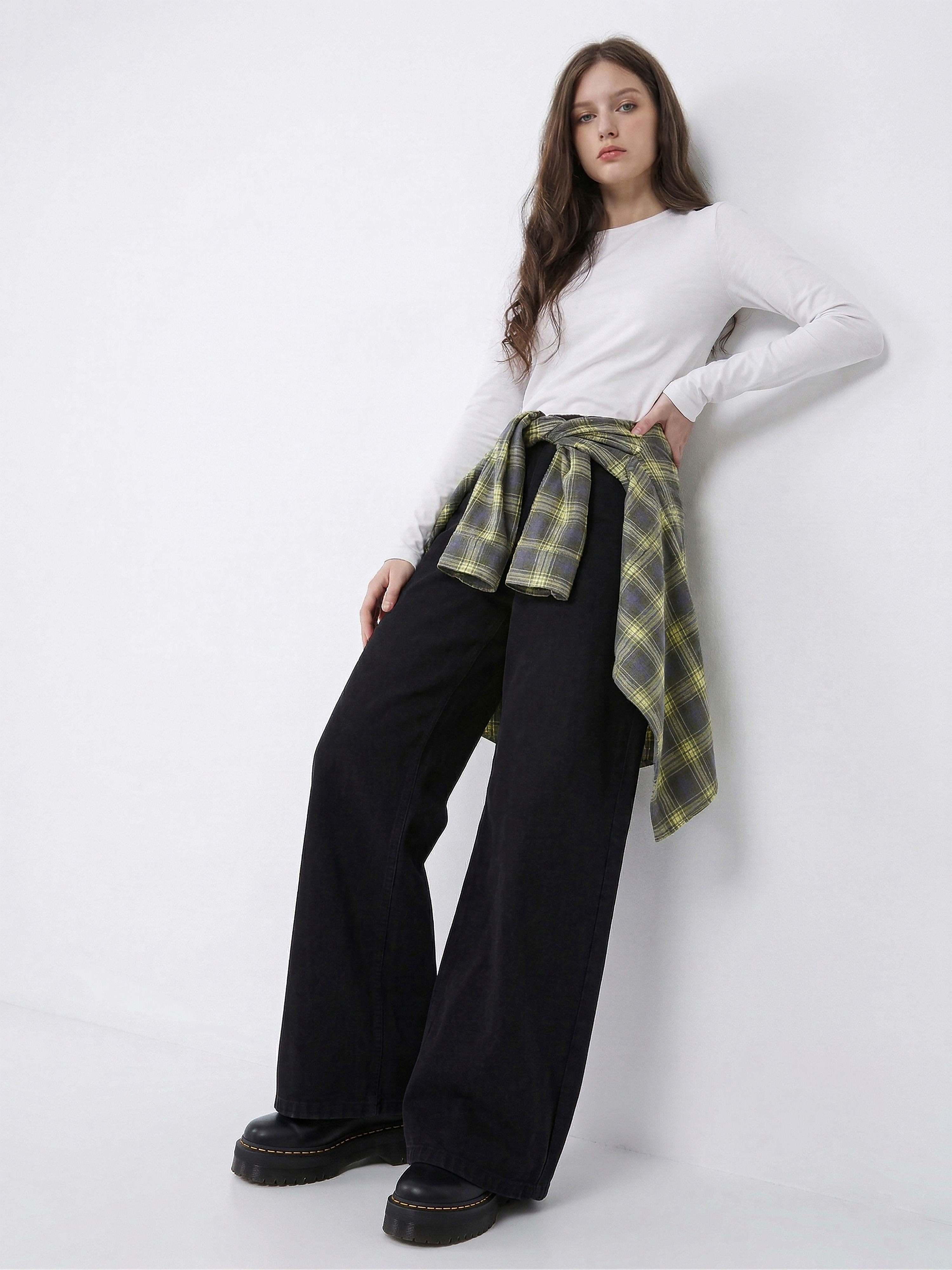 Джинсы-палаццо СИНИЙ МИР R35-IL - фото 10