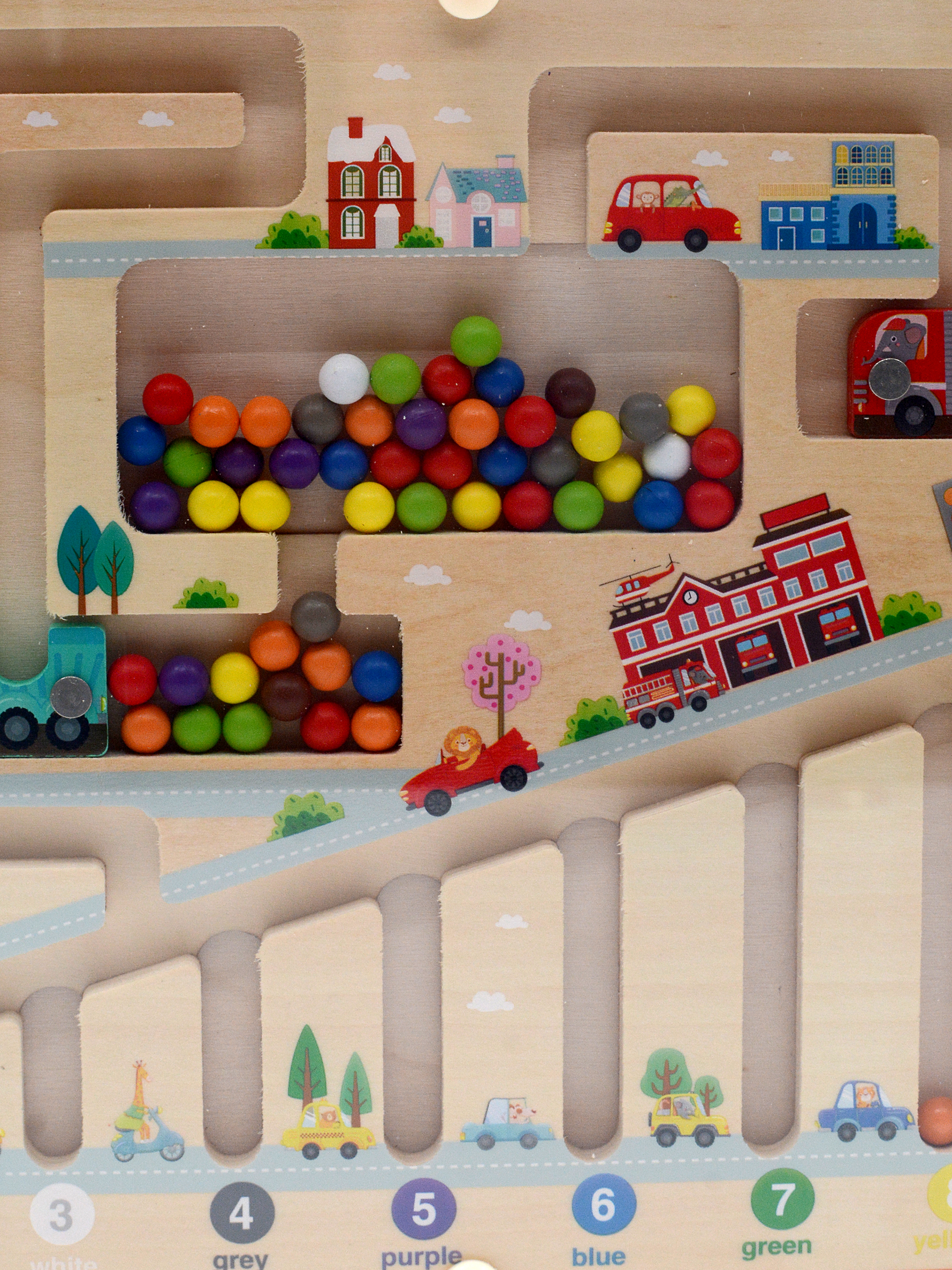Настольная игра Madliani Магнитный сортер Транспорт - фото 2