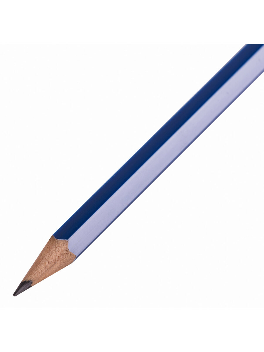 Карандаши чернографитные Brauberg 12 шт. - фото 9