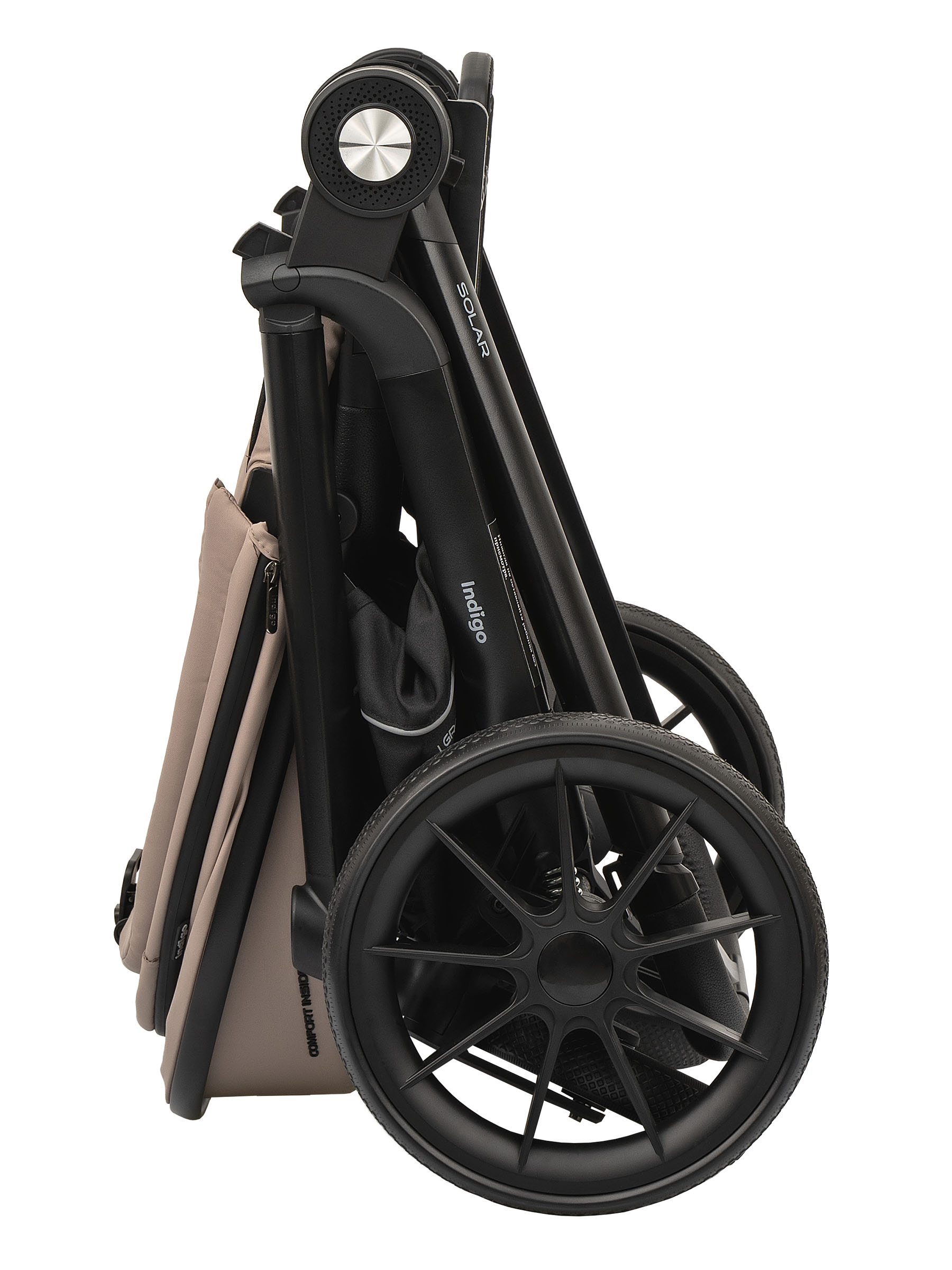 Коляска 2в1 Indigo Solar бежевый - фото 22