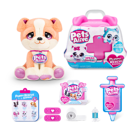 Игрушка сюрприз Zuru Pets Alive Pet Shop питомец повторюшка с аксессуарами