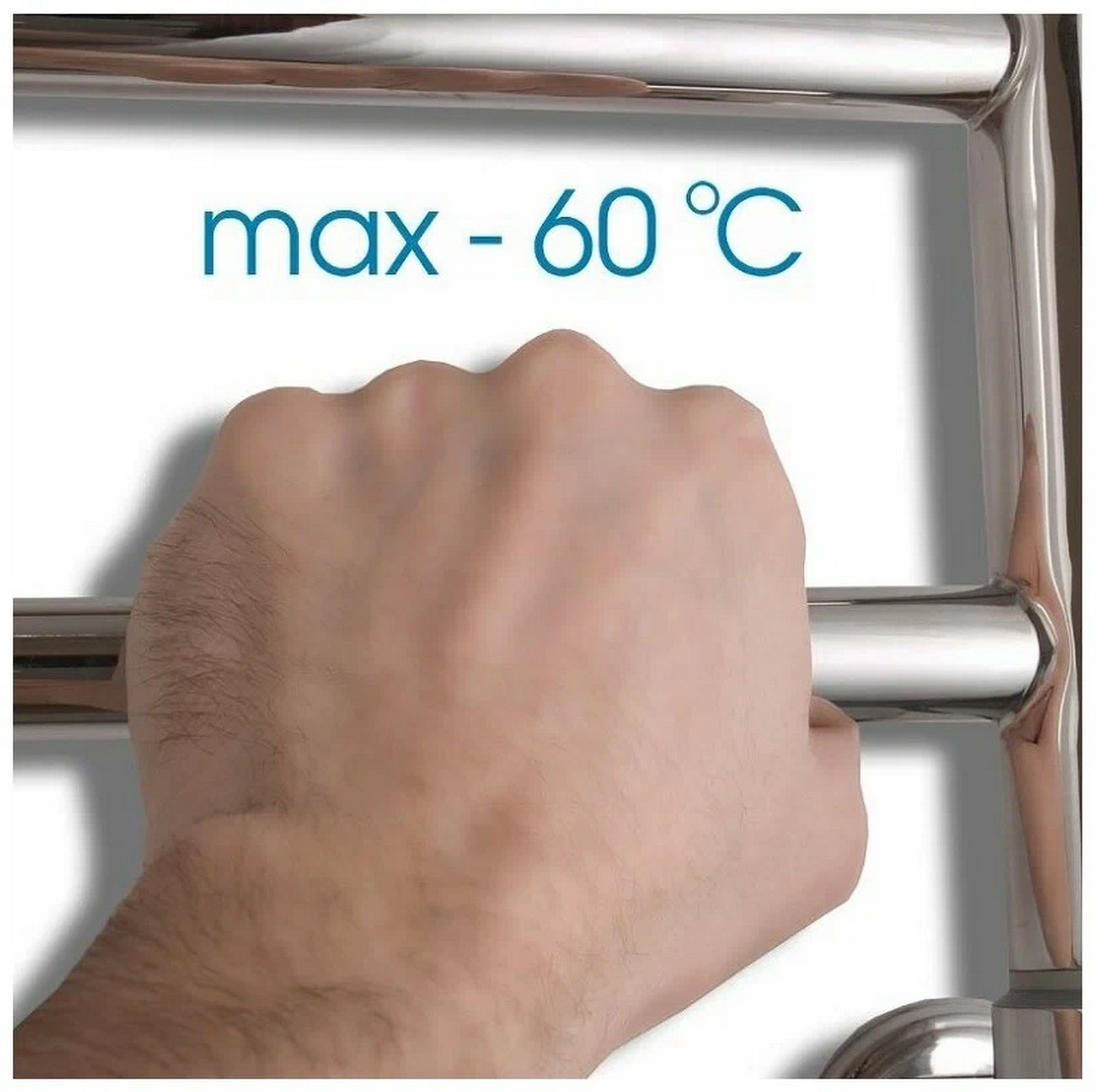 Полотенцесушитель электрический Energy U chrome G3K цвет хром - фото 9