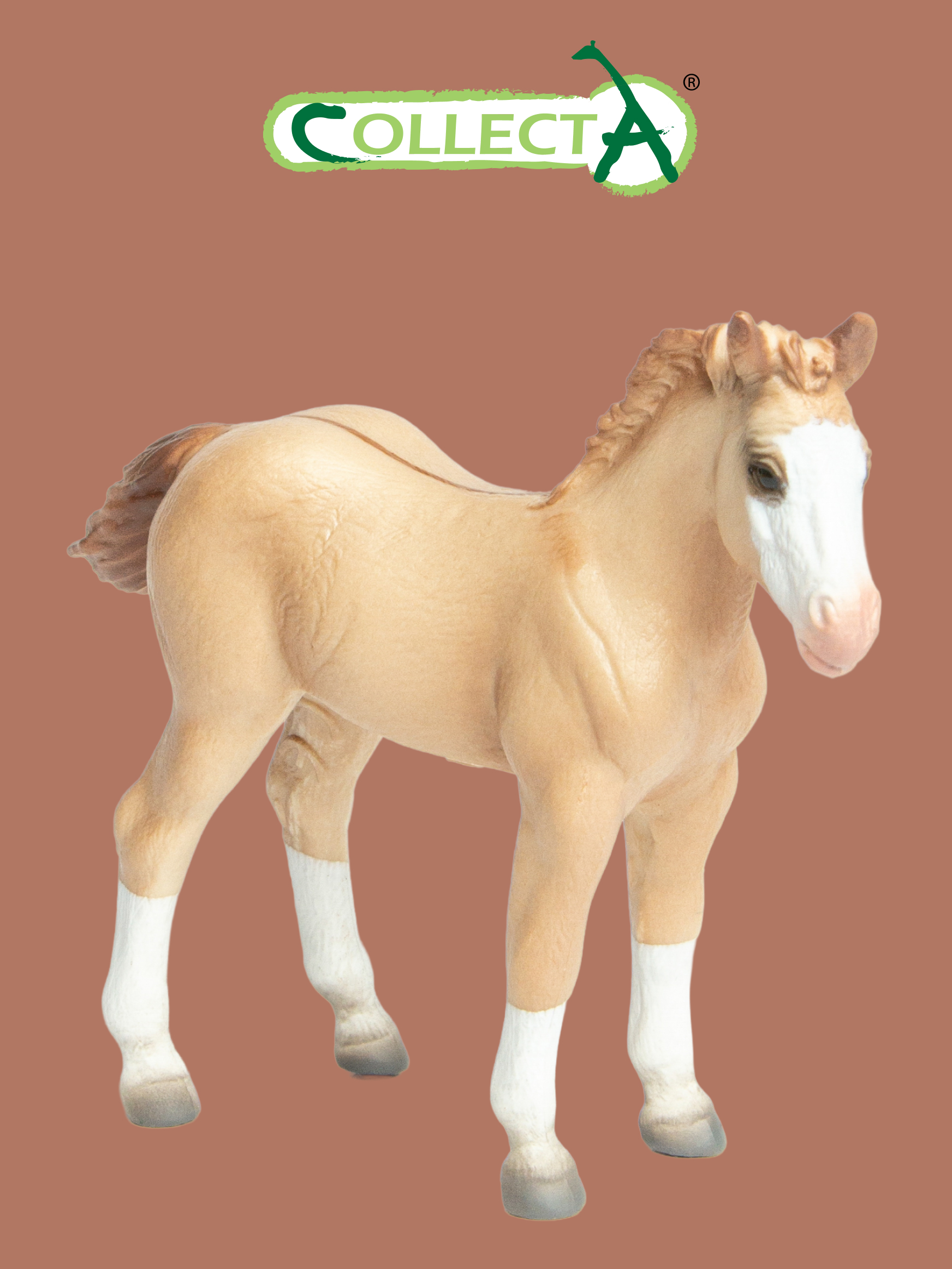 Фигурка Collecta Жеребёнок Кватерхорс - фото 1