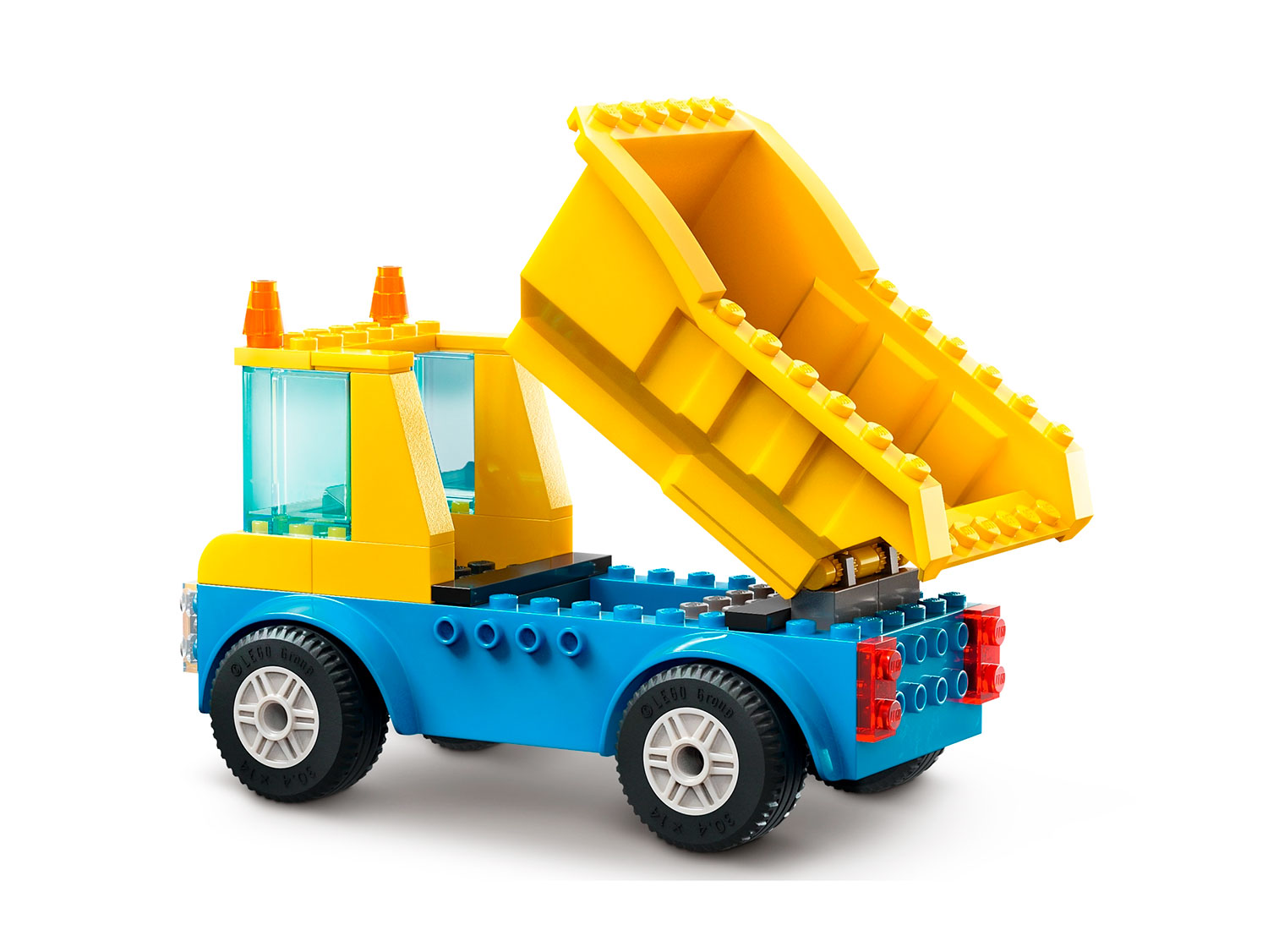Конструктор LEGO City Строительные машины и кран 235 дет. - фото 5