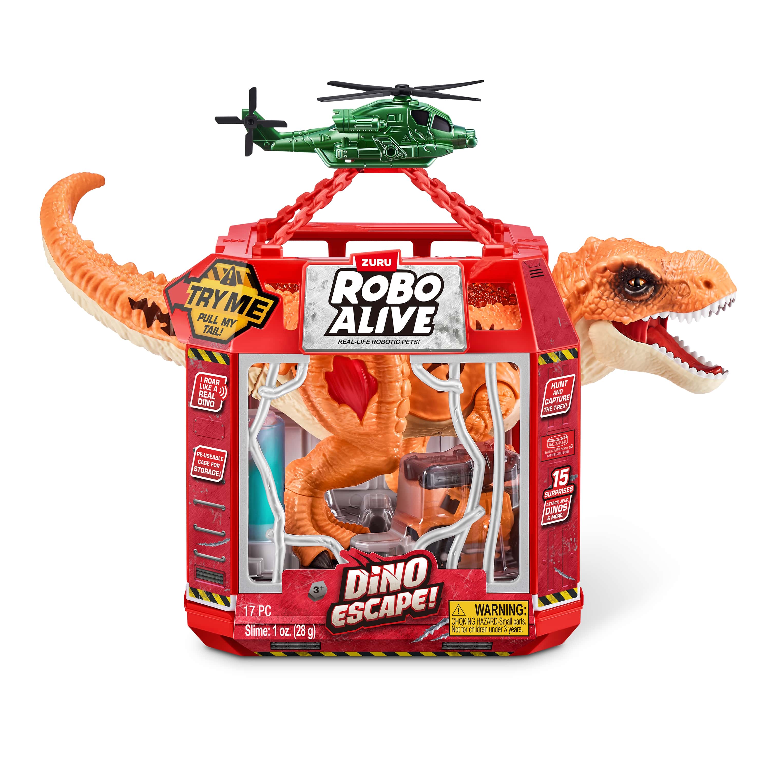 Игровой набор Zuru ROBO ALIVE Дино погоня - фото 1