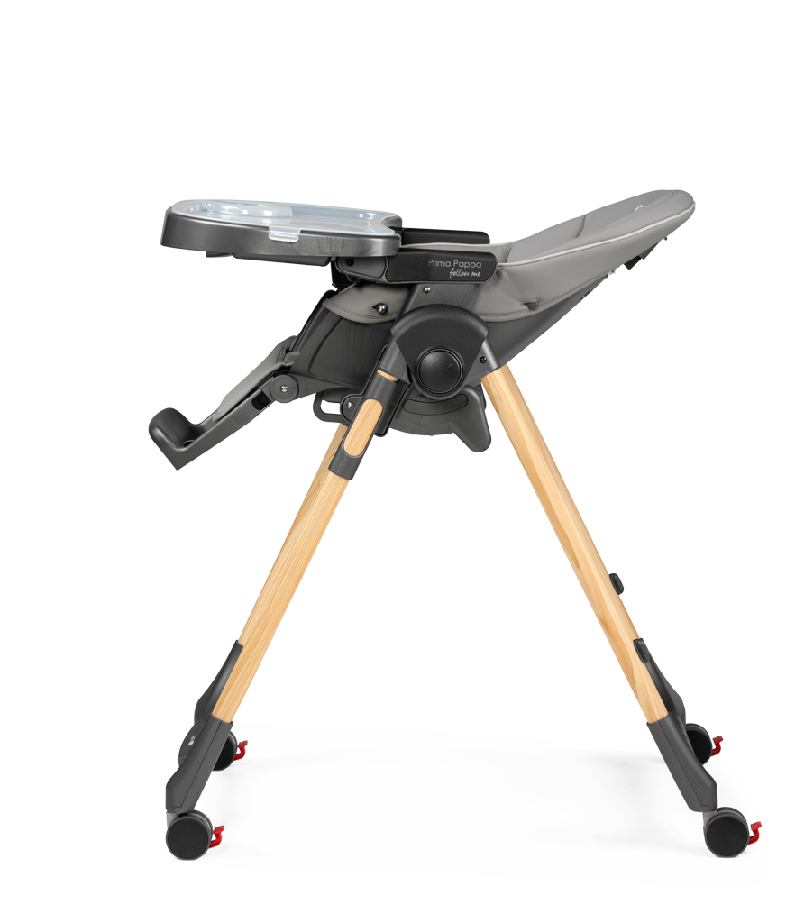 Стульчик для кормления Peg-Perego Prima Pappa Follow Me серый - фото 17