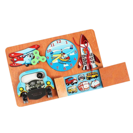 Игрушка Нескучные игры бизиборд Транспорт