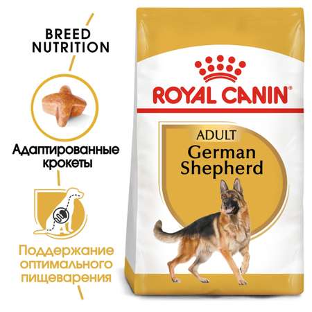Корм для собак ROYAL CANIN German Shepherd породы немецкая овчарка 11кг