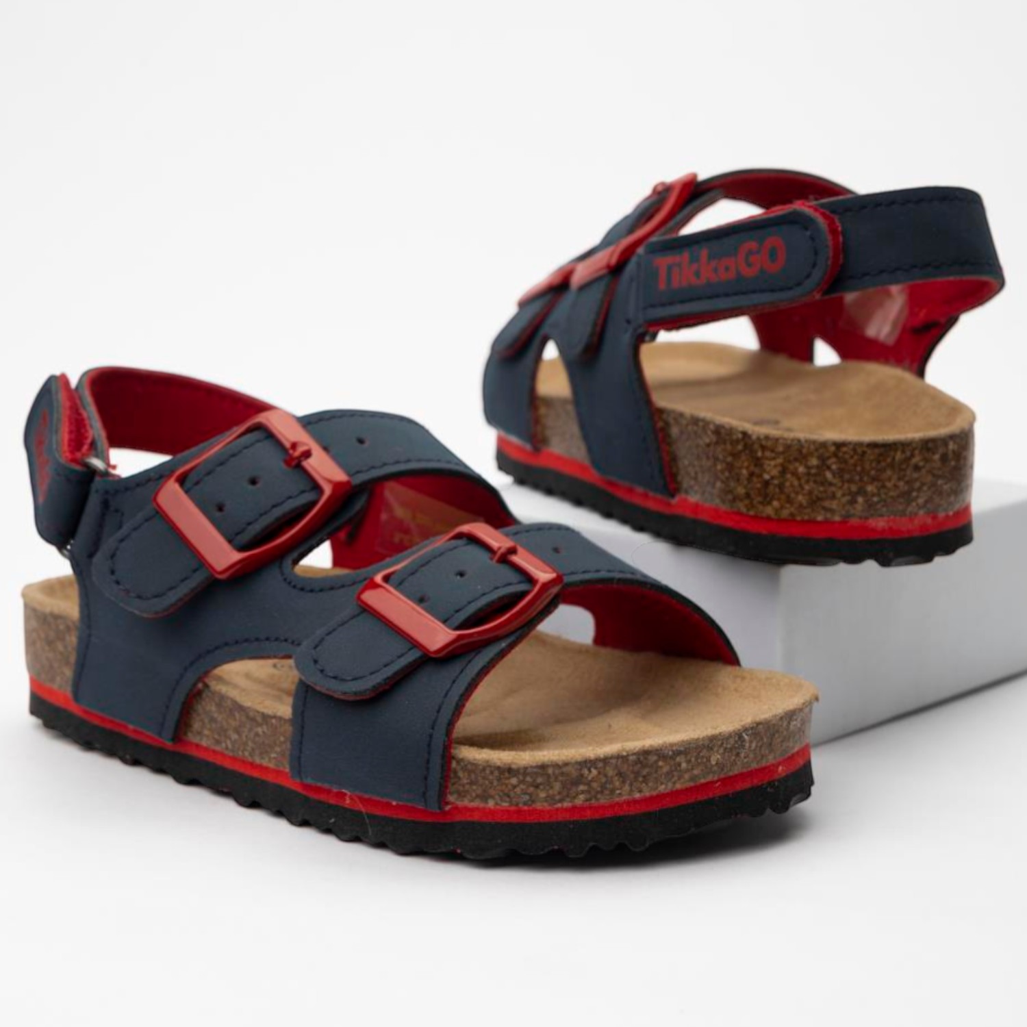 Биркенштоки TikkaGo 2N08_2553_navy-red - фото 2